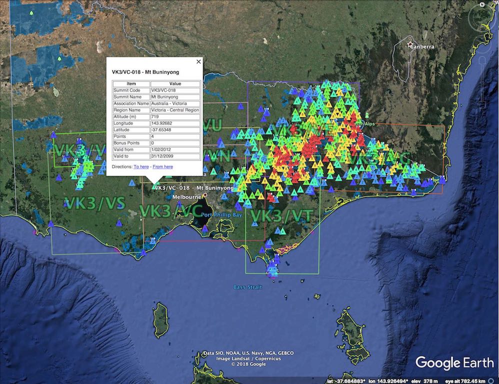 Google Earth SOTA View